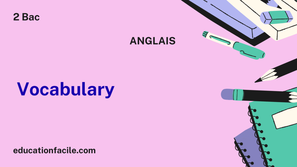 Vocabulary